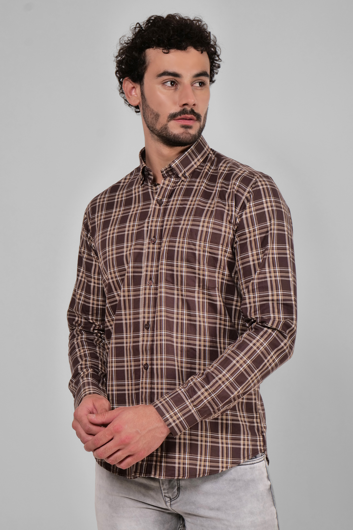 Athena Mosaic Check Shirt