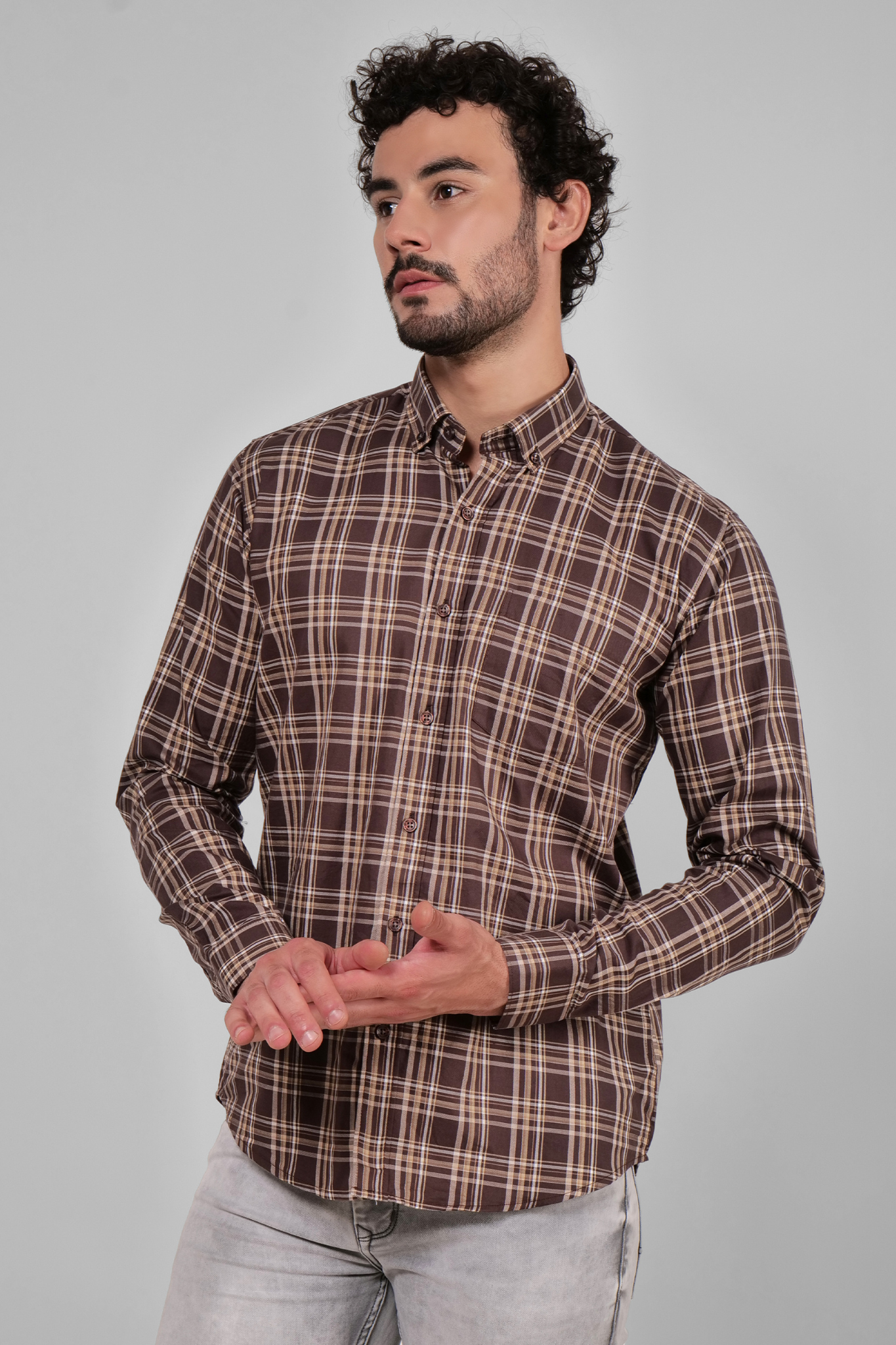 Athena Mosaic Check Shirt