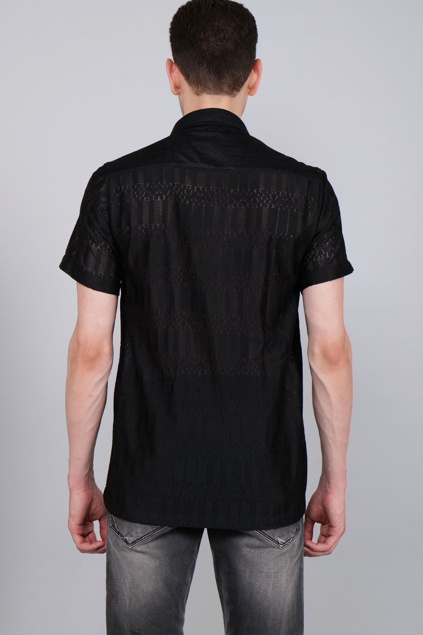 Artisan Mesh Crochet Shirt
