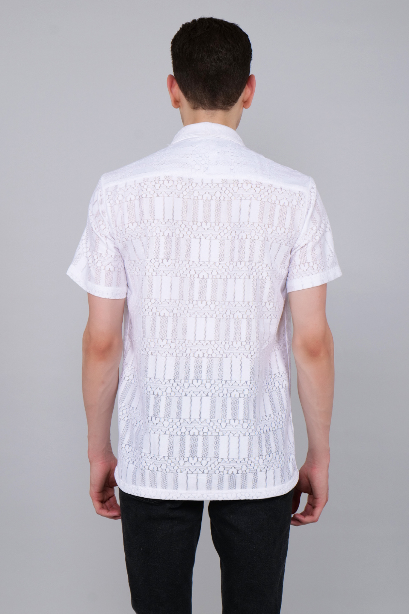 Artisan Mesh Crochet Shirt