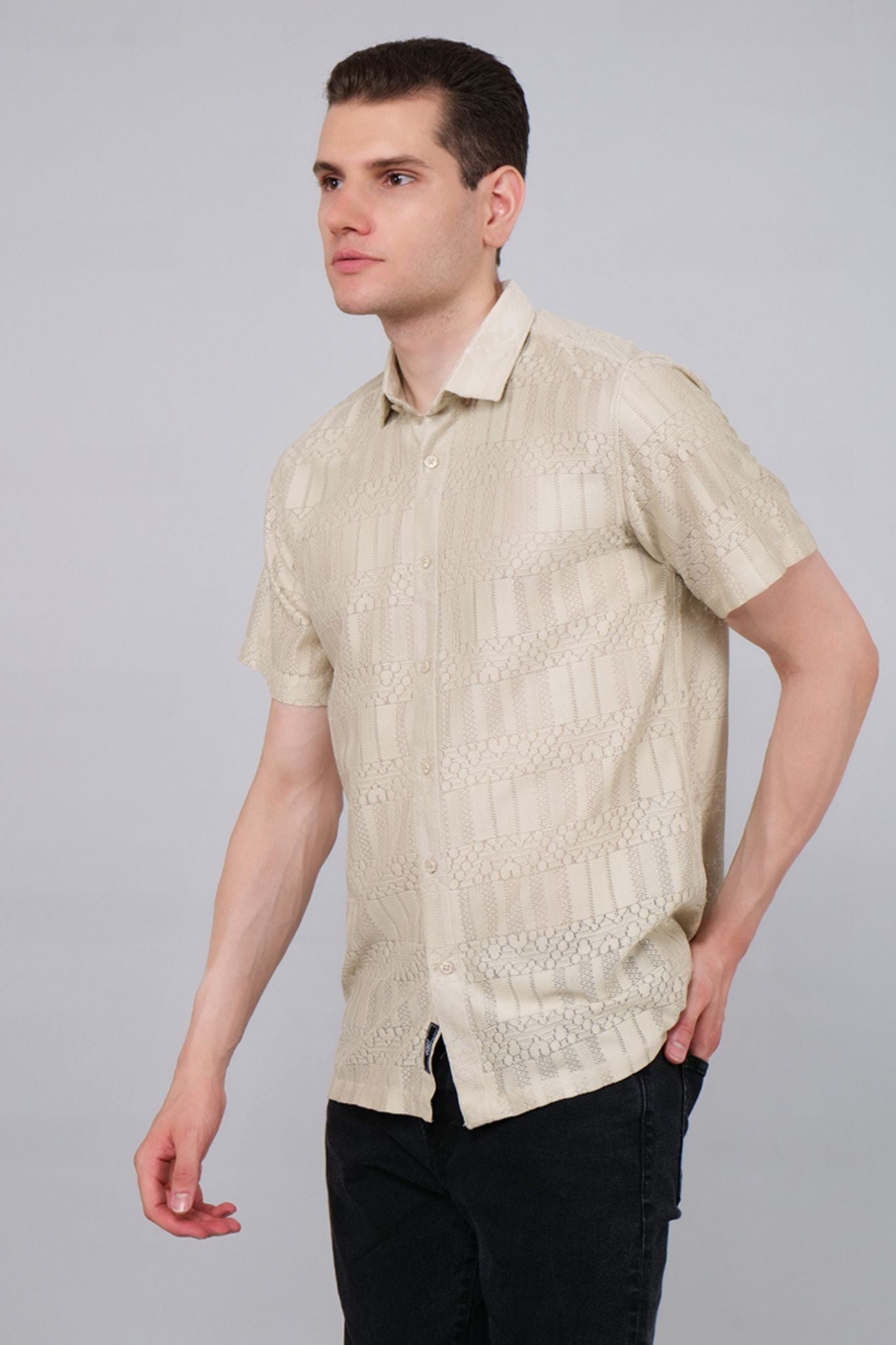 Artisan Mesh Crochet Shirt