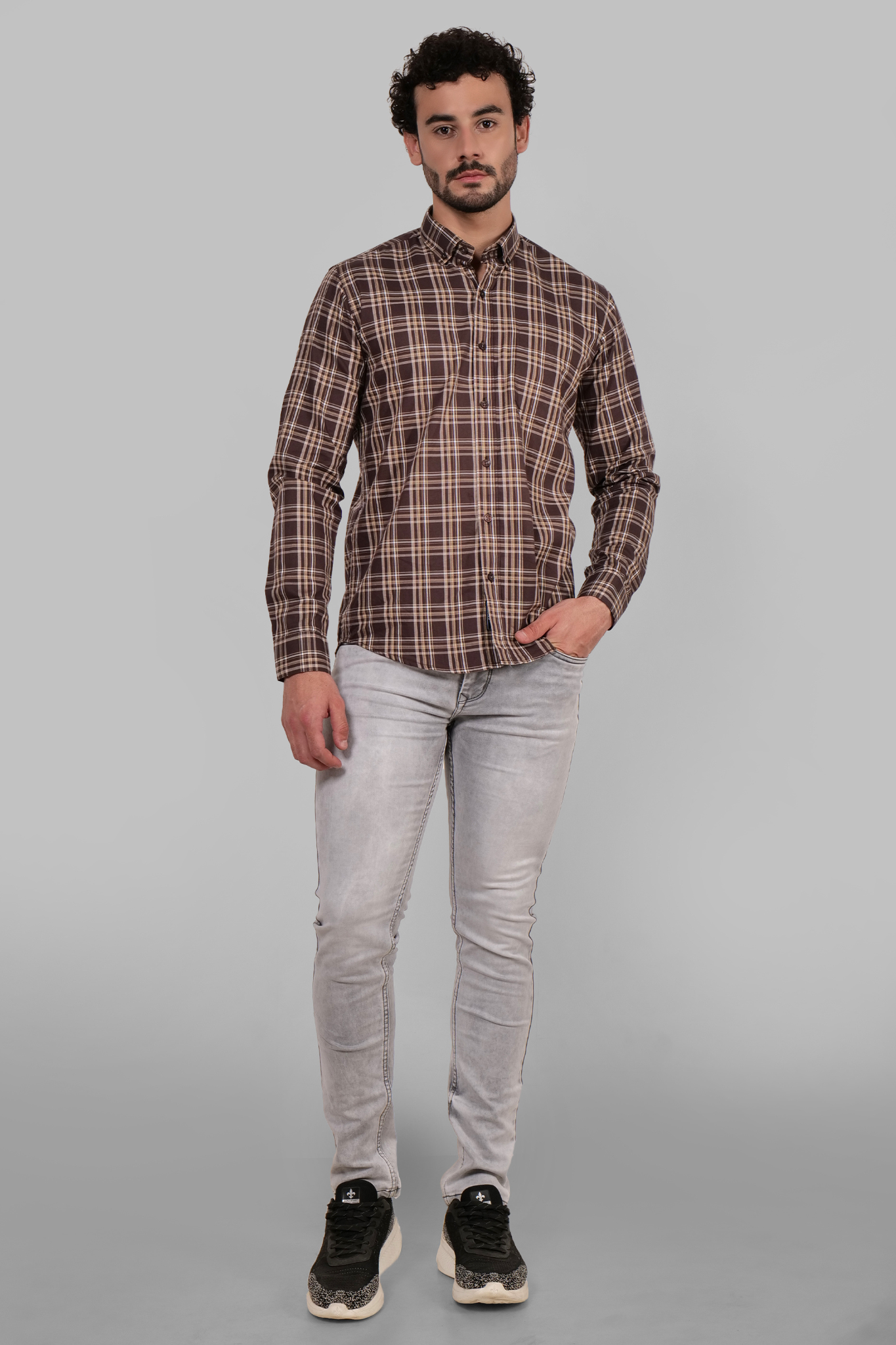 Athena Mosaic Check Shirt
