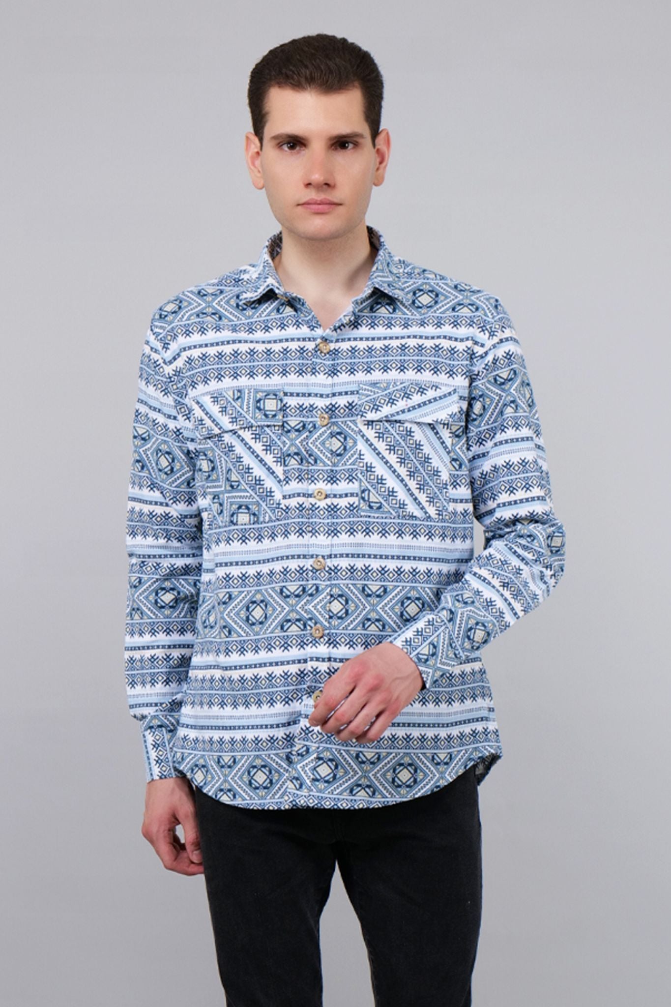 Sky Canopy Corduroy Shirt