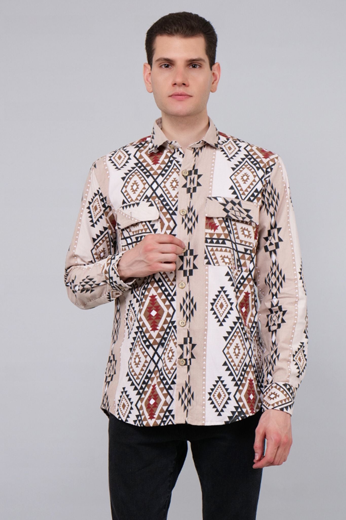 Ivory Summit Corduroy Shirt