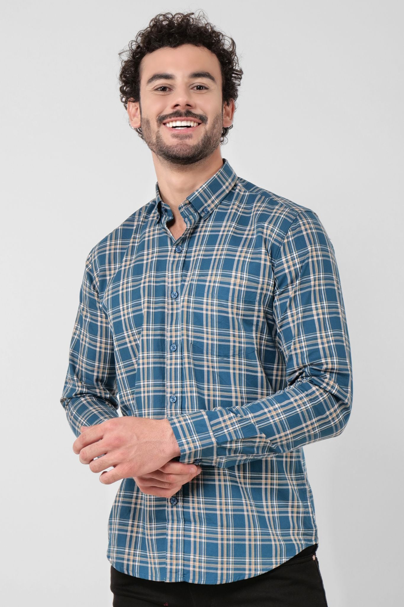 Athena Mosaic Check Shirt