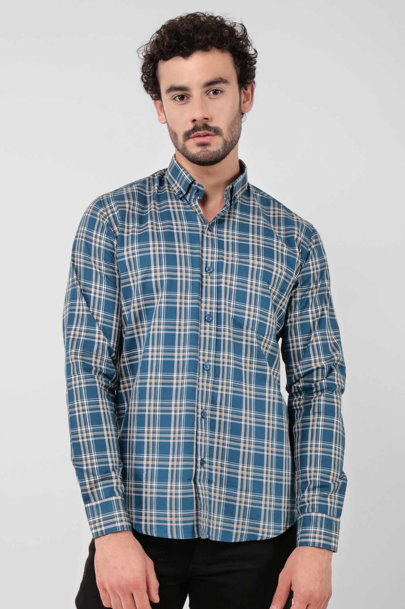 Athena Mosaic Check Shirt