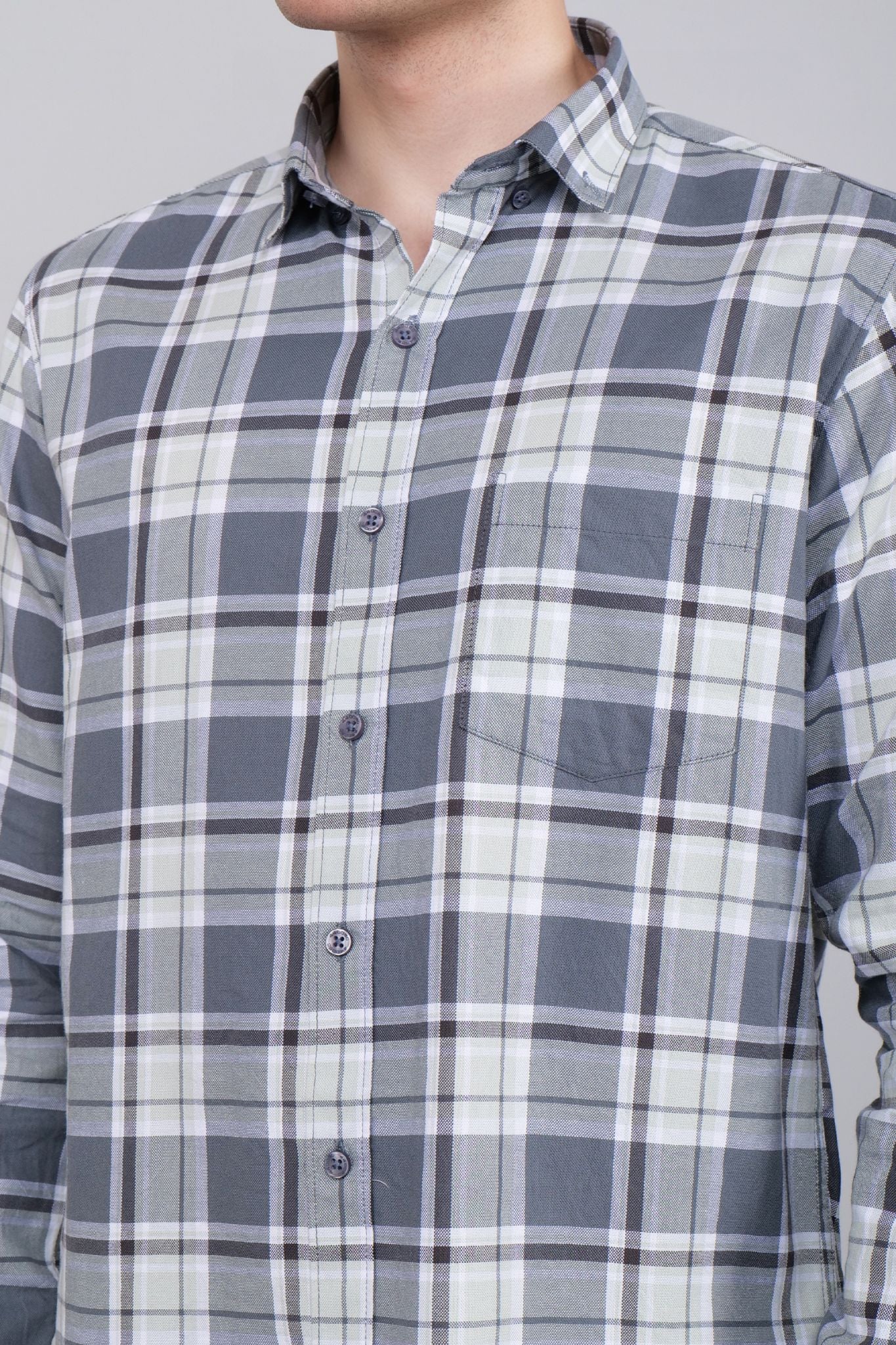 Window Pane Check Shirt