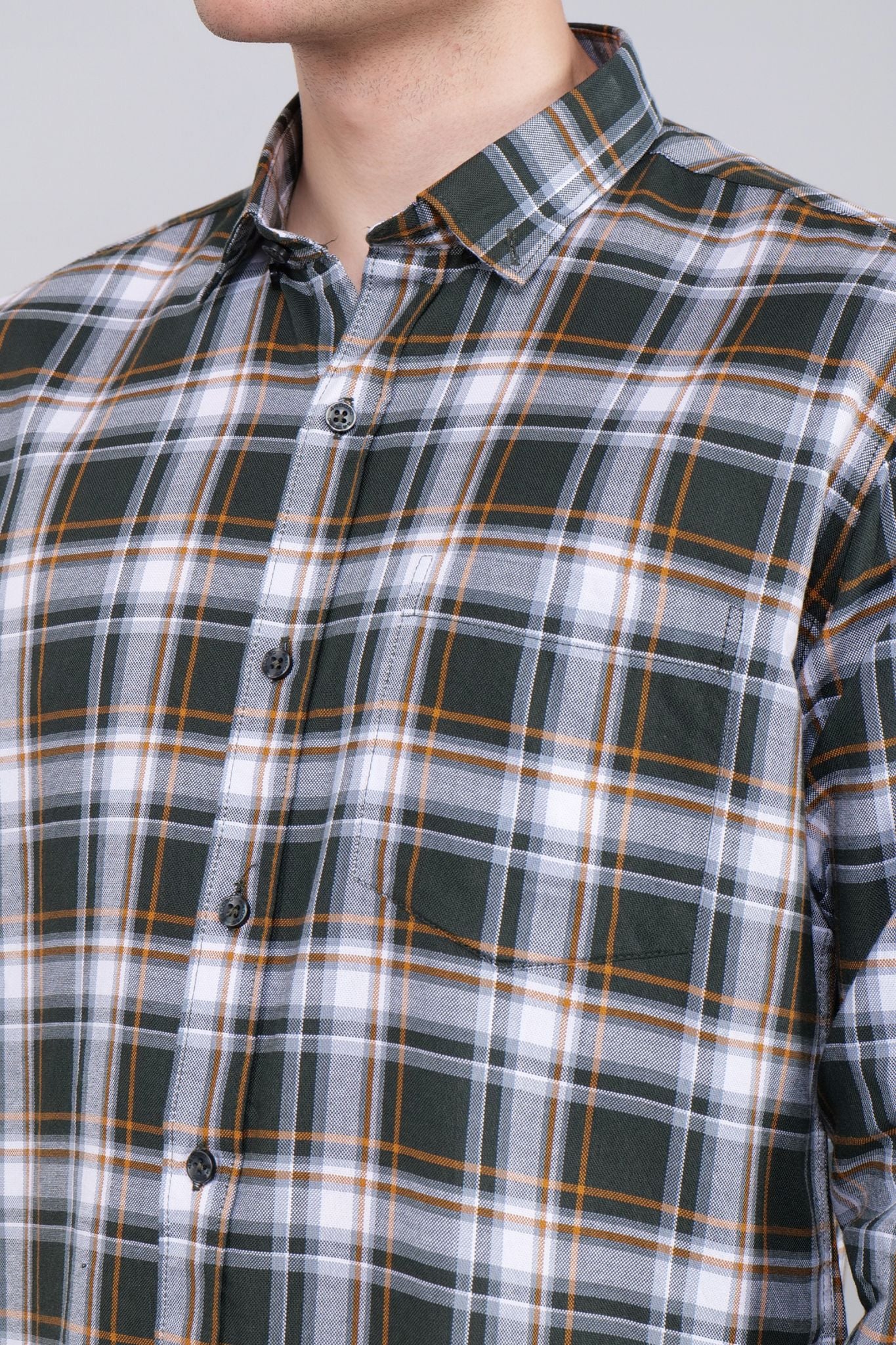 Plaid Fusion Check Shirts