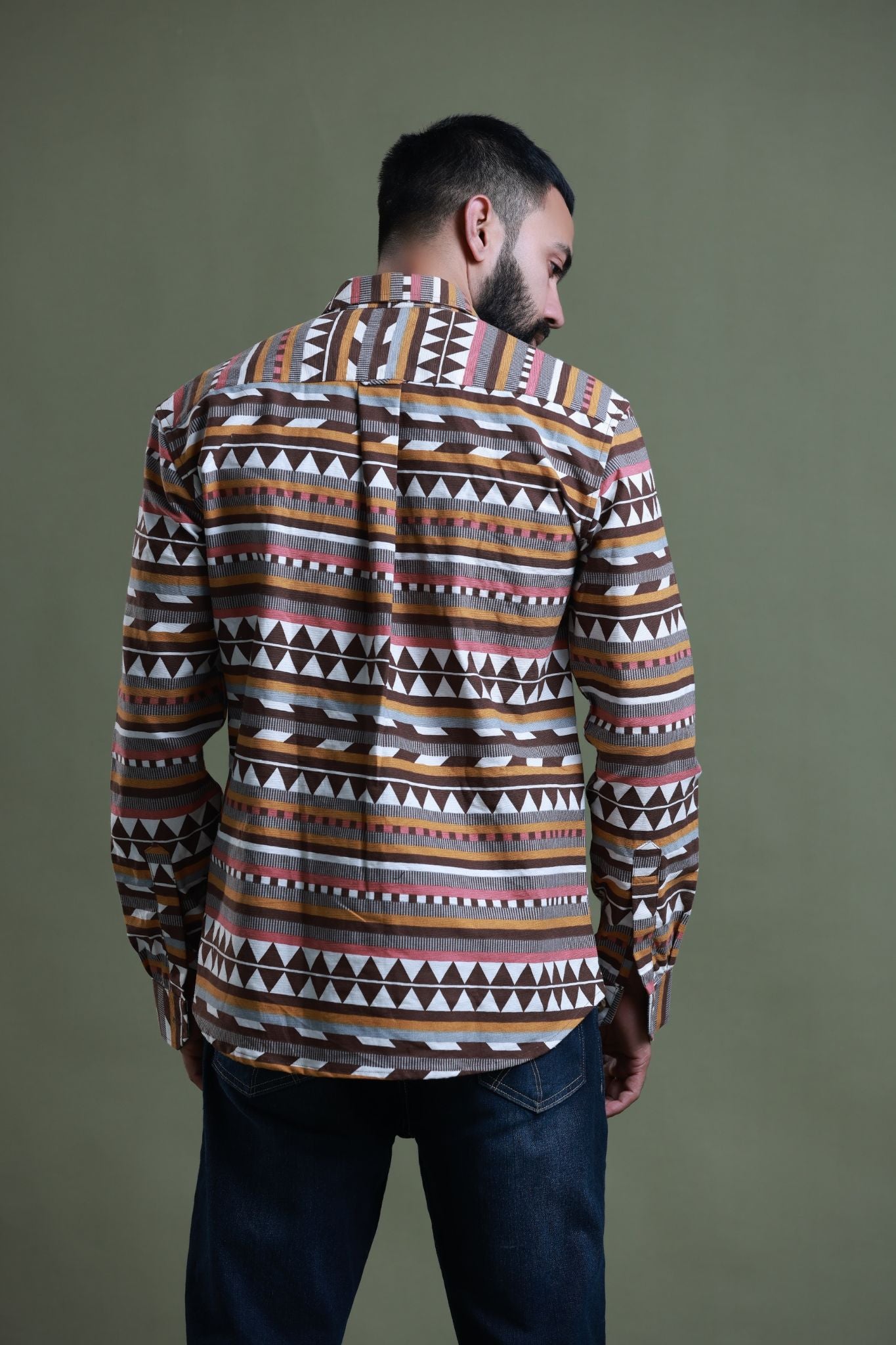 EthnoSpectrum Corduroy Shirt