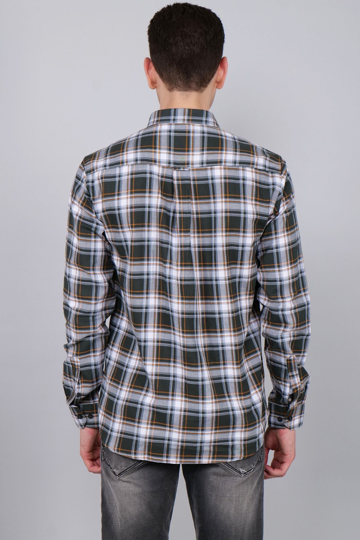 Plaid Fusion Check Shirts