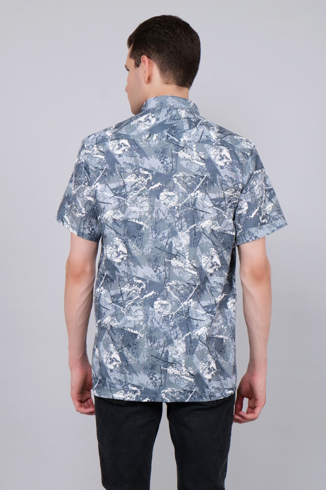 Bermuda Printed Half Sleeve Shirt