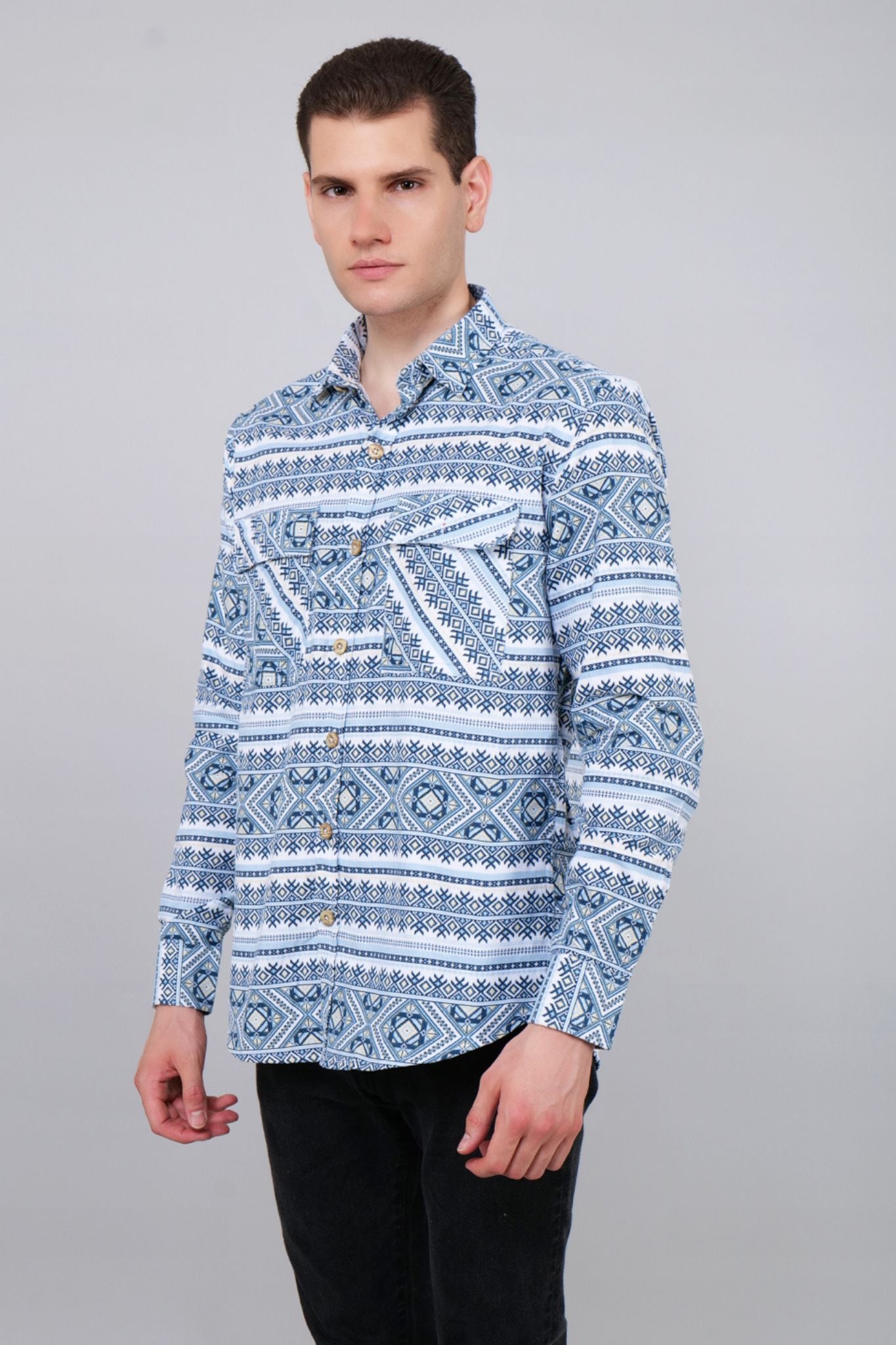 Sky Canopy Corduroy Shirt