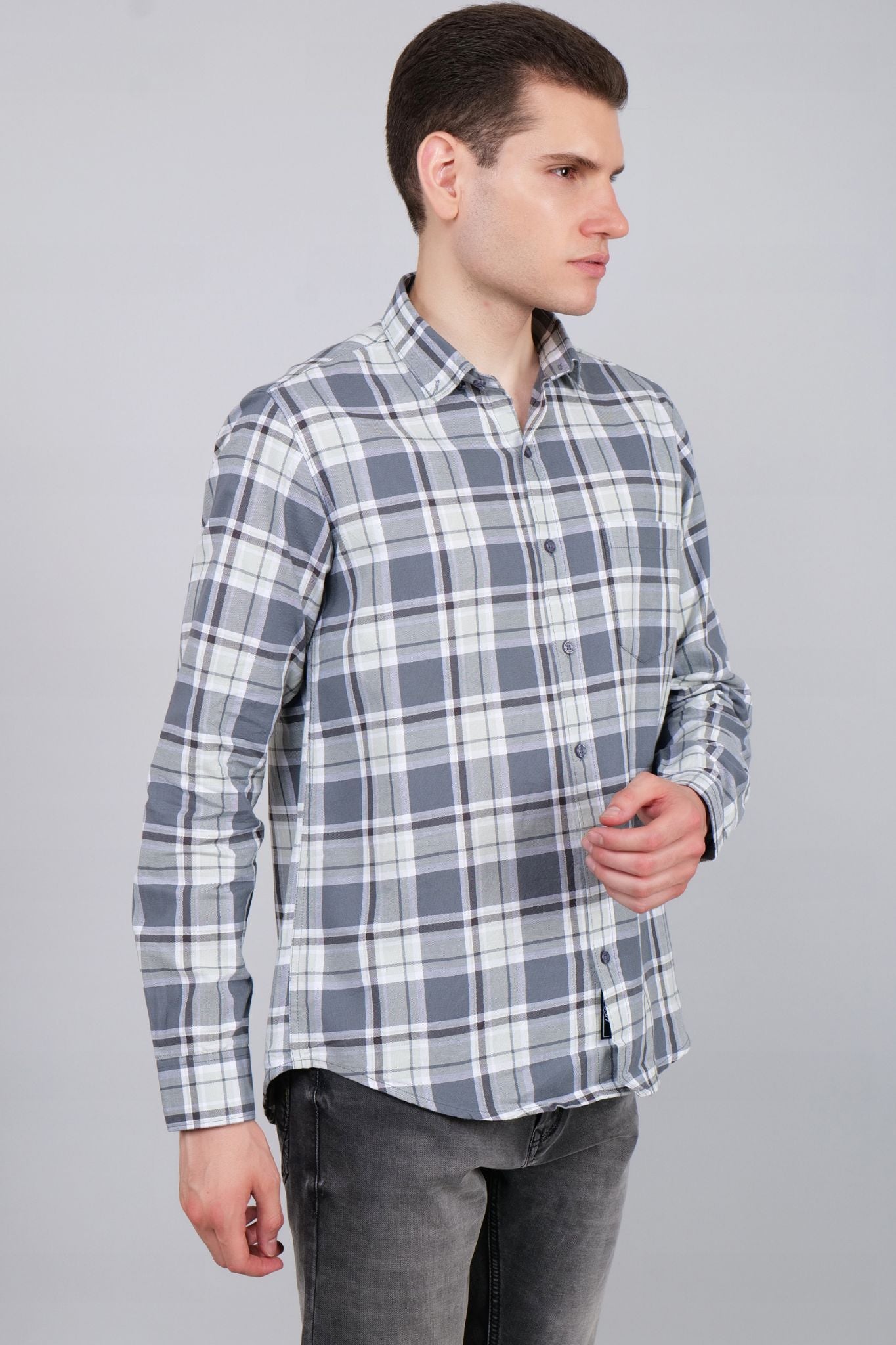 Window Pane Check Shirt