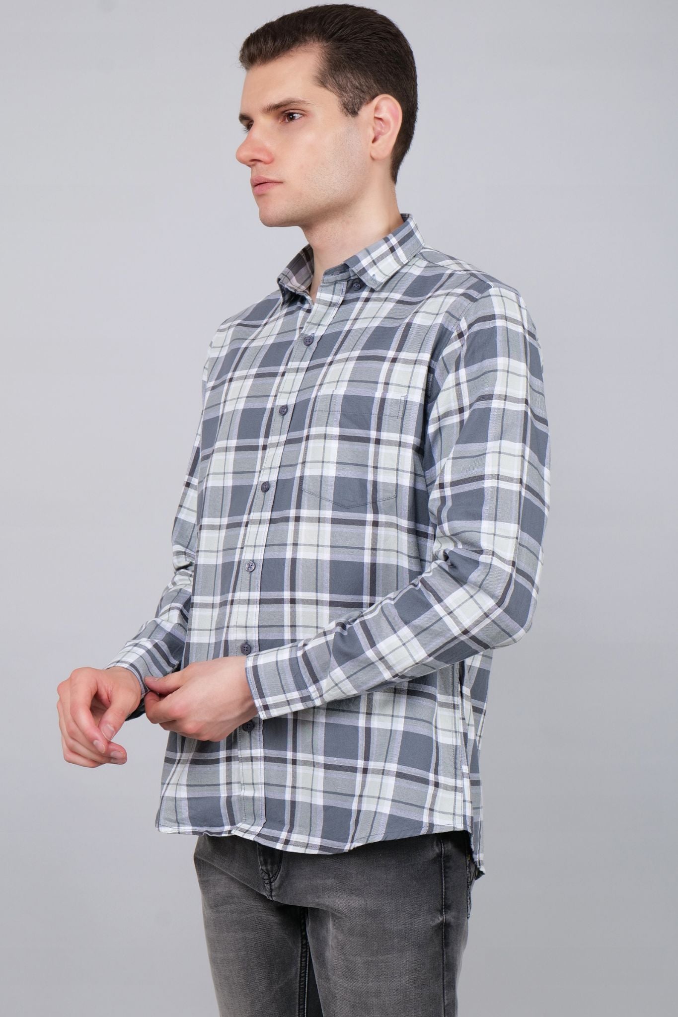 Window Pane Check Shirt