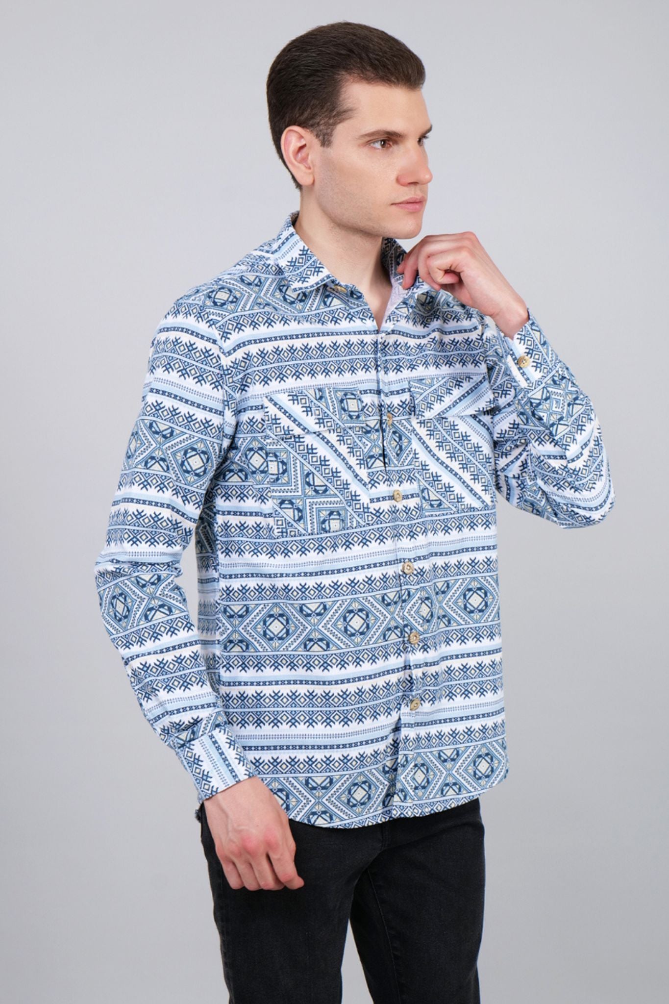 Sky Canopy Corduroy Shirt