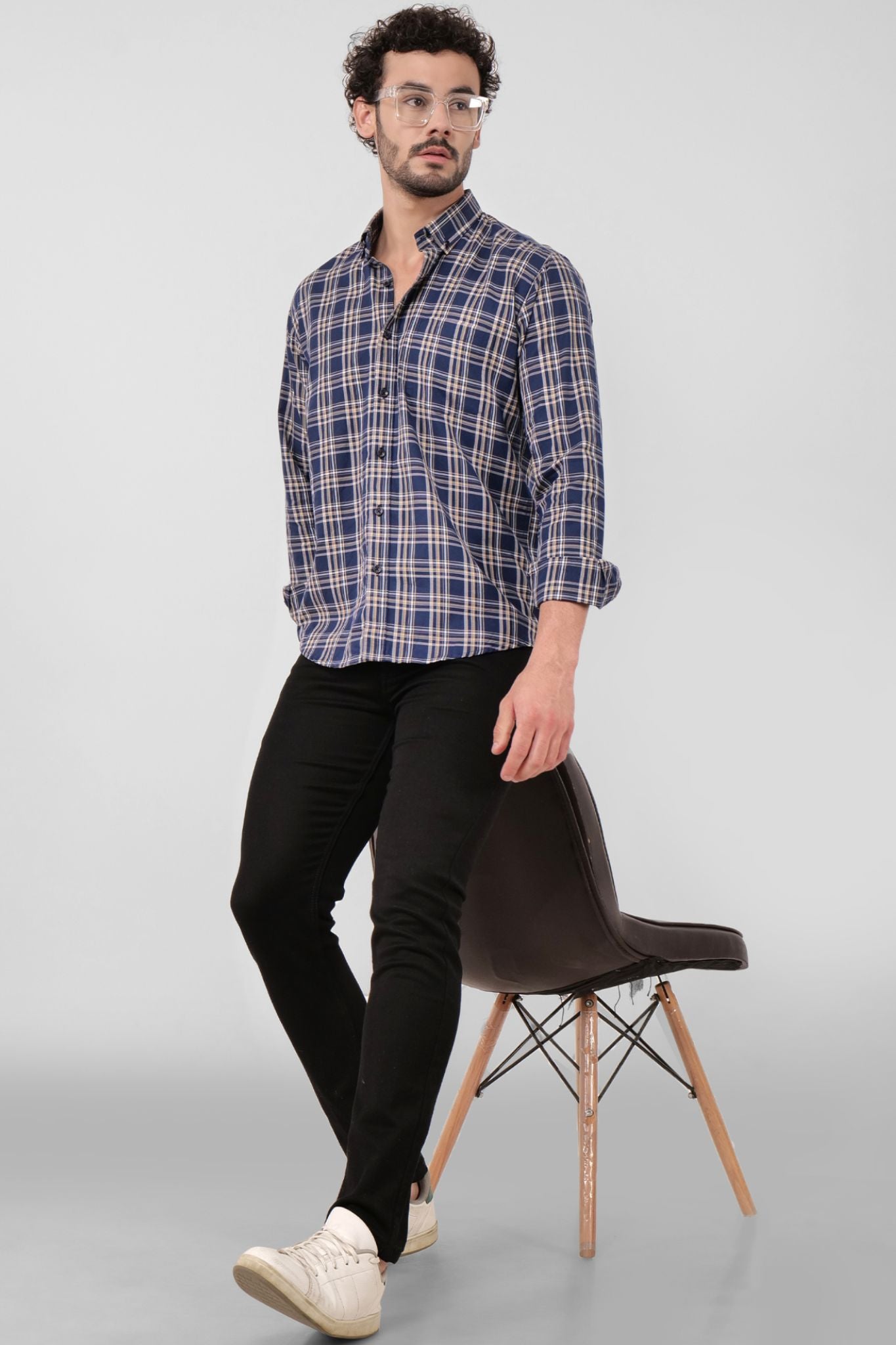 Athena Mosaic Check Shirt