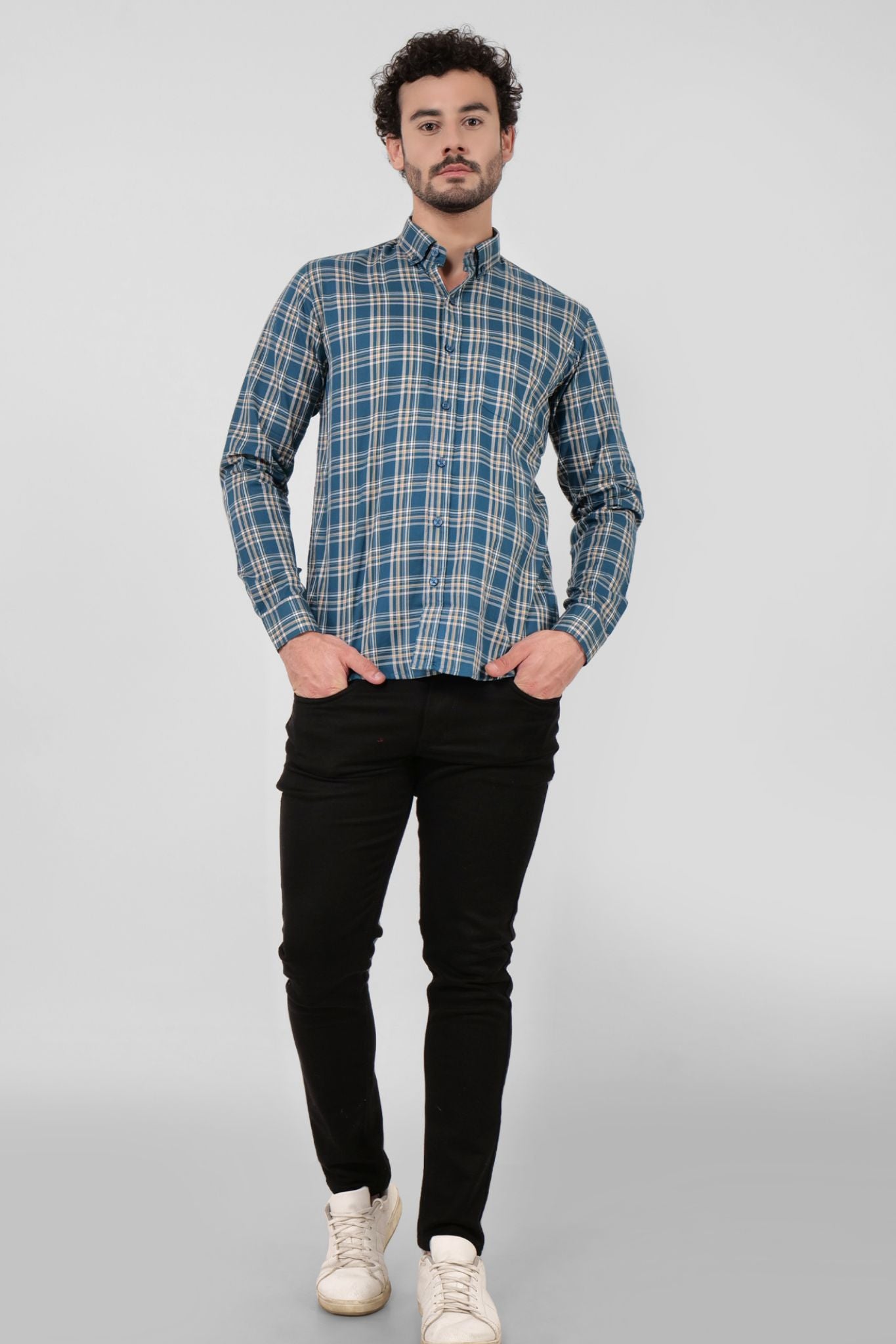 Athena Mosaic Check Shirt