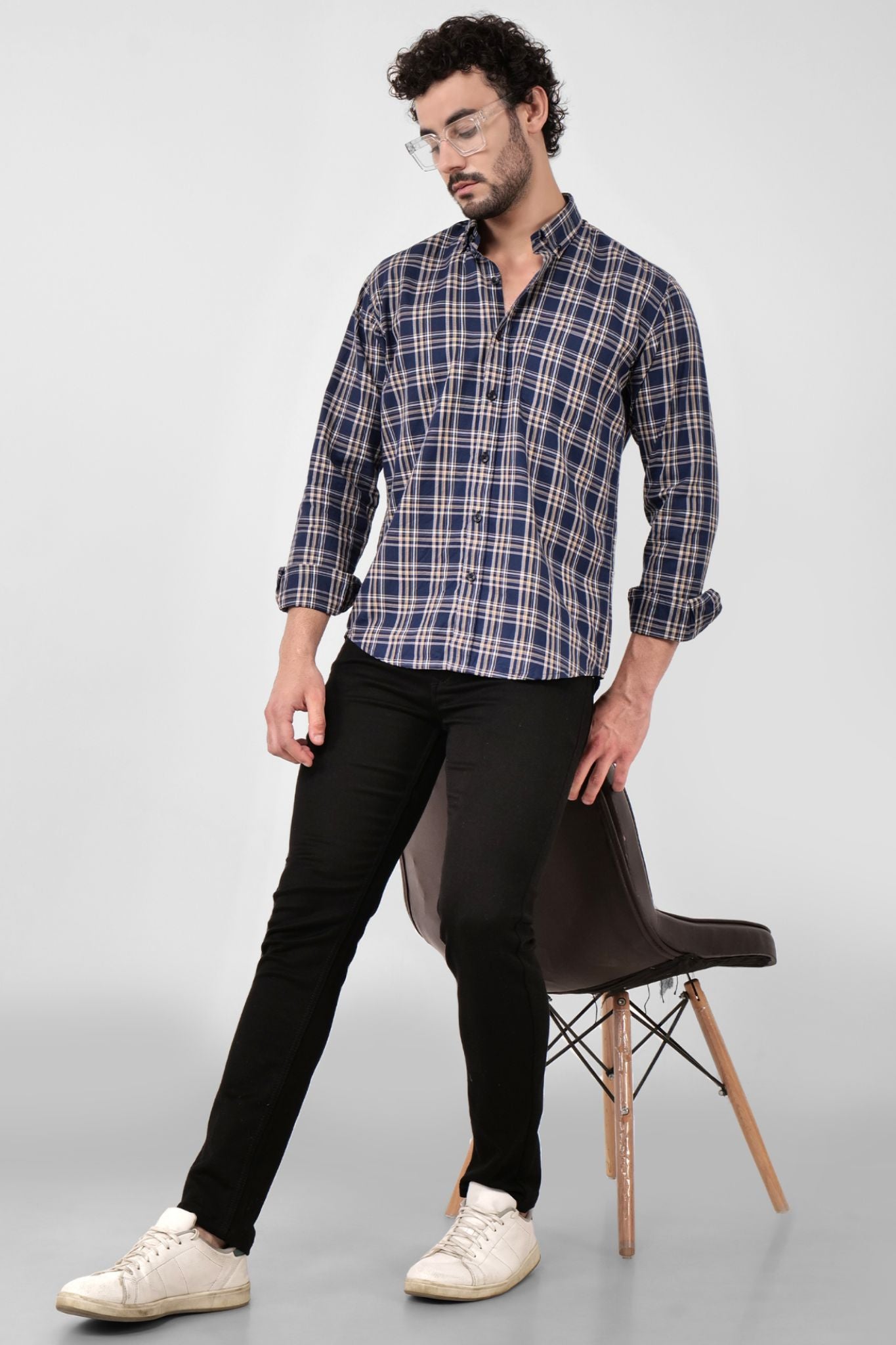 Athena Mosaic Check Shirt