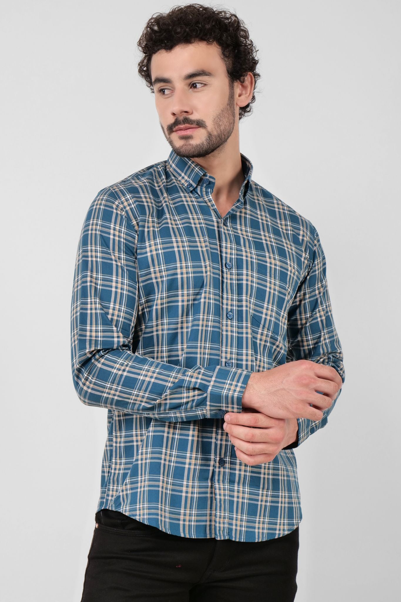 Athena Mosaic Check Shirt