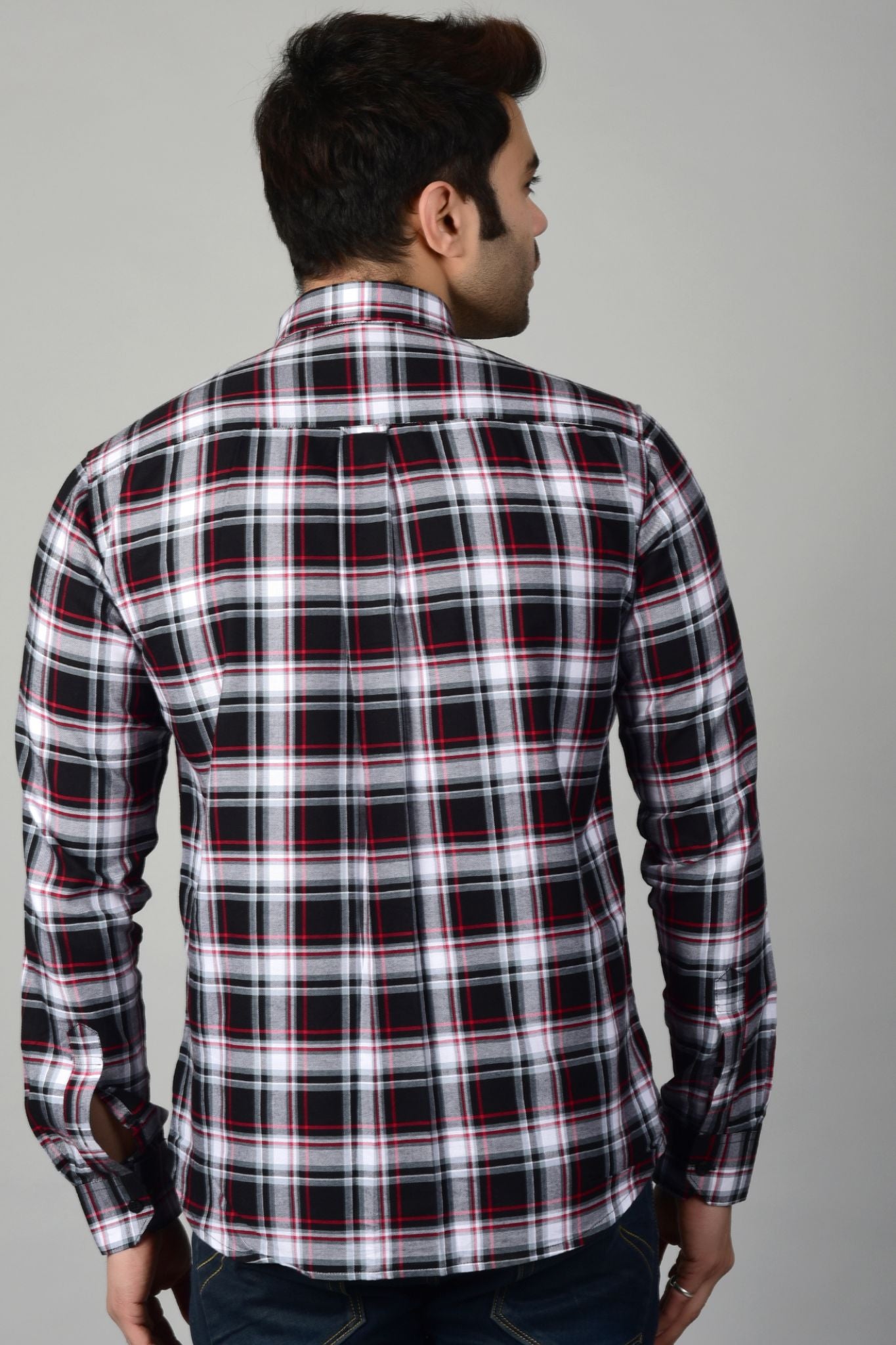 Plaid Fusion Check Shirts