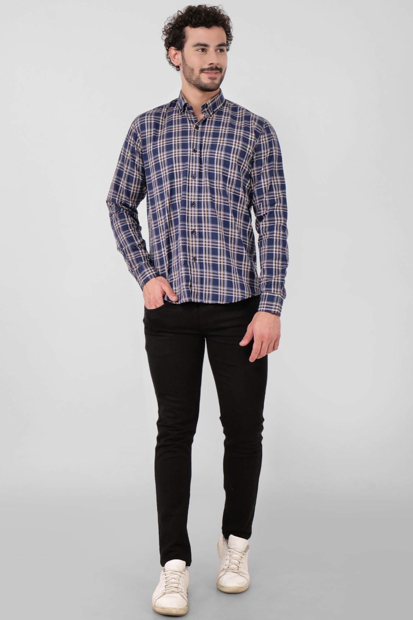 Athena Mosaic Check Shirt